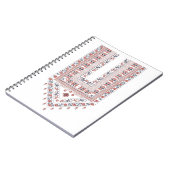 パレスチナパターン ノートブック (左側)