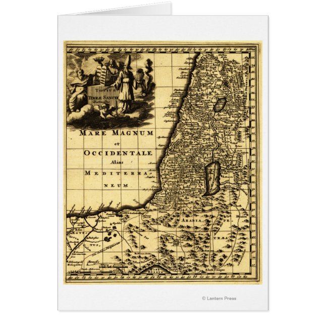 パレスチナパノラママップパレスチナ (正面)