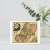 パレスチナパノラマ地図パレスチナ4 ポストカード (スタンド正面)