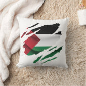パレスチナプライド国旗Tシャツ クッション (ブランケット)