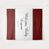 パレスチナベビー発表 タペストリー (正面(横))