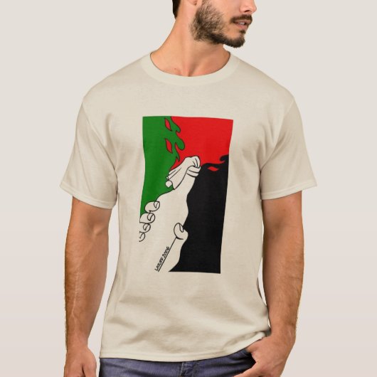 パレスチナモロトフ Tシャツ (正面)