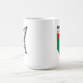 パレスチナ人の子どもたち保護と共に立つ コーヒーマグカップ (中央)