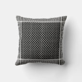 パレスチナ人ケフィエ クッション (裏面)