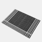 パレスチナ人ケフィエ ドアマット (アングル)