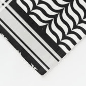 パレスチナ人ケフィエ フリースブランケット (角)