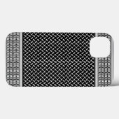 パレスチナ人ケフィエ Case-Mate iPhoneケース (裏面 (横))