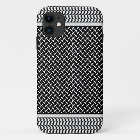 パレスチナ人ケフィエ Case-Mate iPhoneケース (裏面)