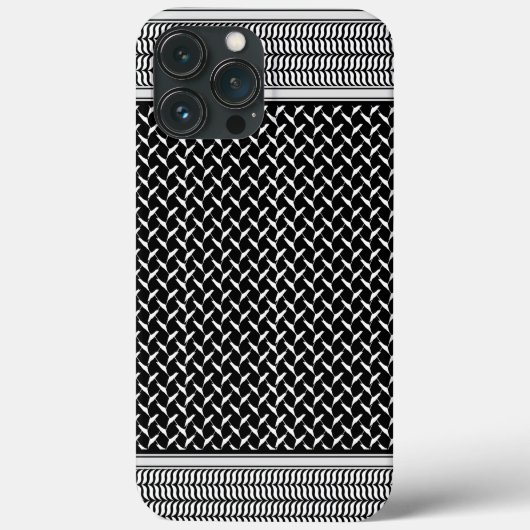 パレスチナ人ケフィエ Case-Mate iPhoneケース (裏面)