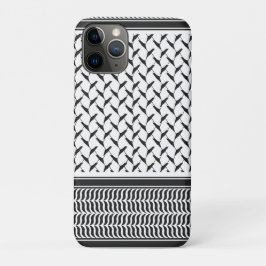 パレスチナ人ケフィエ iPhone 11 PROケース