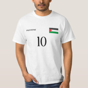 パレスチナ代表サッカーチーム Tシャツ