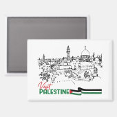パレスチナ伝統と希望 マグネット (正面/裏面)