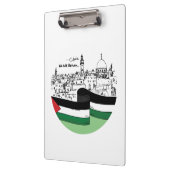 パレスチナ伝統と希望：我々は戻る クリップボード (左)