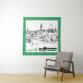 パレスチナ伝統と希望：我々は戻る タペストリー (インサイチュ)