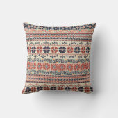 パレスチナ刺しゅうモチーフ:伝統的美しい。 クッション (裏面)