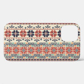 パレスチナ刺しゅうモチーフ:伝統的美しい。 Case-Mate iPhoneケース (裏面 (横))