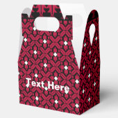 パレスチナ刺繍タスリーズ印刷デザイン フェイバーボックス (オープン)