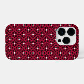パレスチナ刺繍タスリーズ印刷デザイン iPhoneケース (裏面横)