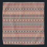 パレスチナ刺繍デザイン バンダナ<br><div class="desc">パレスチナ刺しゅうデザインモ伝統的チーフの継ぎ目なし模様</div>