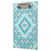 パレスチナ刺繍模様プリントデザイン クリップボード (左)