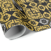 パレスチナ刺繍模様プリントデザイン ラッピングペーパー (ロールコーナー)