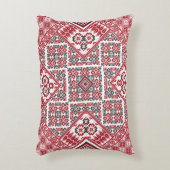 パレスチナ刺繍模様2 アクセントクッション (正面(垂直))