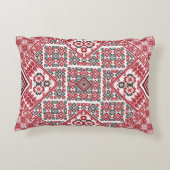 パレスチナ刺繍模様2 アクセントクッション (裏面)