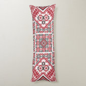 パレスチナ刺繍模様2 ボディピロー (裏面 (縦))