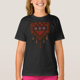 パレスチナ刺繍芸術 Tシャツ
