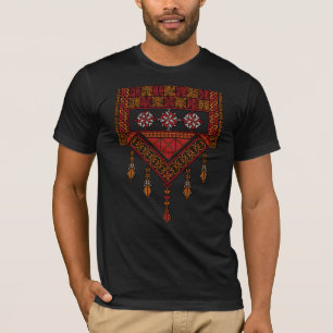 パレスチナ刺繍芸術 Tシャツ