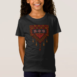パレスチナ刺繍 パレスティナアート Tシャツ