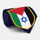 パレスチナ及びイスラエル共和国の美しい旗 ネクタイ (ロール)