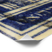 パレスチナ古代スタンプ1920_パレスチナ民俗 ポスター (コーナー)