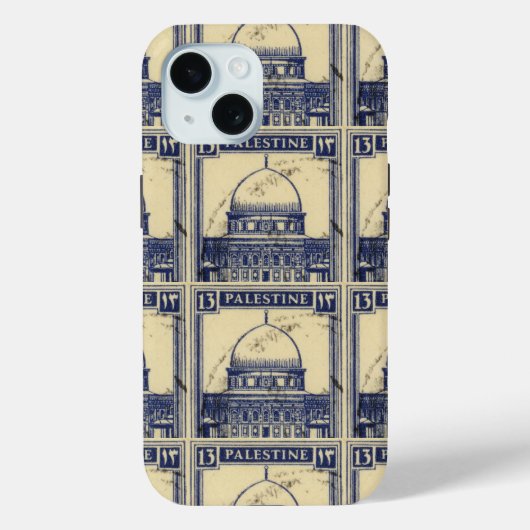 パレスチナ古代スタンプ1920_パレスチナ民俗 Case-Mate iPhoneケース (裏面)