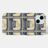 パレスチナ古代スタンプ1920_パレスチナ民俗 Case-Mate iPhoneケース (裏面 (横))