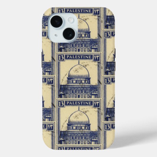 パレスチナ古代スタンプ1920_パレスチナ民俗 Case-Mate iPhoneケース (裏面)