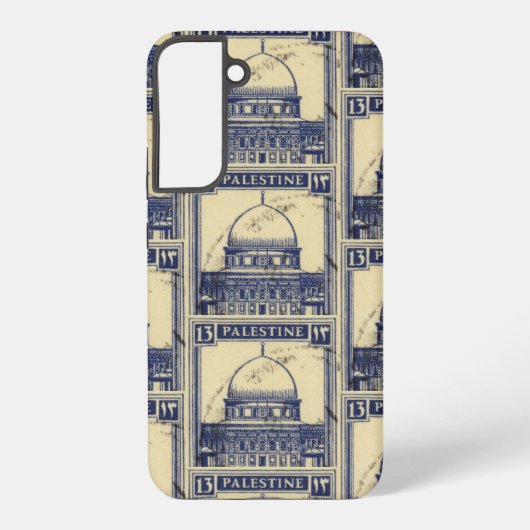 パレスチナ古代スタンプ1920_パレスチナ民俗 SAMSUNG GALAXYケース (裏面)