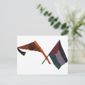 パレスチナ向けシク ポストカード (スタンド正面)