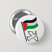 パレスチナ国旗فلسطينピース鳩 |無料パレスチナ 缶バッジ (正面&裏面)