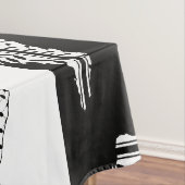 パレスチナ国旗とケフィヨンパターン付き地図 テーブルクロス (インサイチュ)