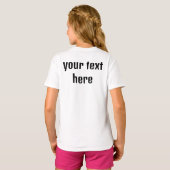 パレスチナ国旗とケフィヨンパターン付き地図 Tシャツ (裏面フル)