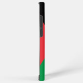 パレスチナ国旗に描かれたパレスチナの無料マップ SAMSUNG GALAXYケース (右側面)