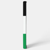 パレスチナ国旗に描かれたパレスチナの無料マップ SAMSUNG GALAXYケース (左側面)