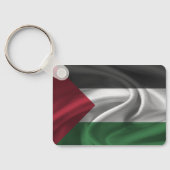 パレスチナ国旗のキーチェーン キーホルダー (裏面)