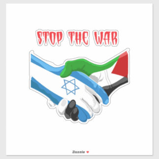 パレスチナ国旗のデカール、ガズ シール