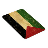 パレスチナ国旗のヴィンテージ マグネット (右側)