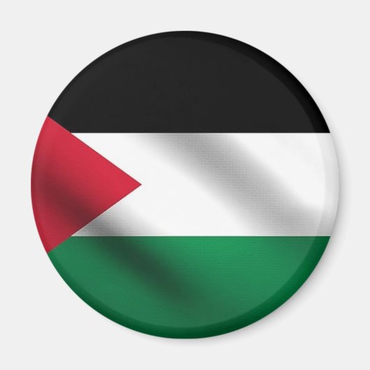 パレスチナ国旗の磁石 マグネット (正面)