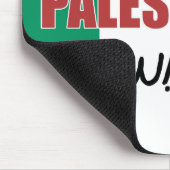 パレスチナ国旗の自由 マウスパッド (コーナー)