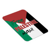 パレスチナ国旗の自由 マグネット (右側)