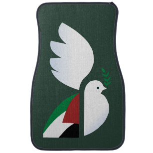 パレスチナ国旗を掲げた和平 カーマット
